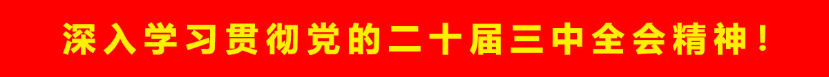 深入學習貫徹黨的二十屆三中全會精神！